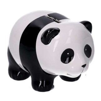 Salvadanaio ceramica panda cm16x10,5h10,5