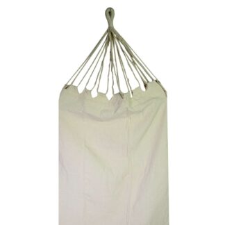 Amaca tessuto beige con sacca cm200x100