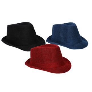 Cappello lino uomo cmø57/58 3 assortiti