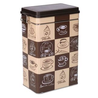 Salvadanaio metallo rettangolare chiusura metallo cm12,2x7,8h18,6