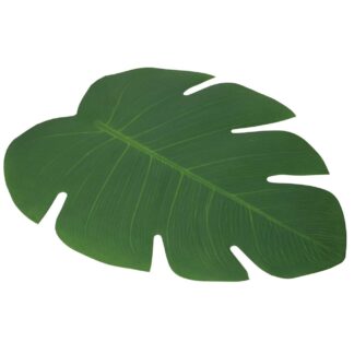 Tovaglietta plastica foglia verde cm35x47
