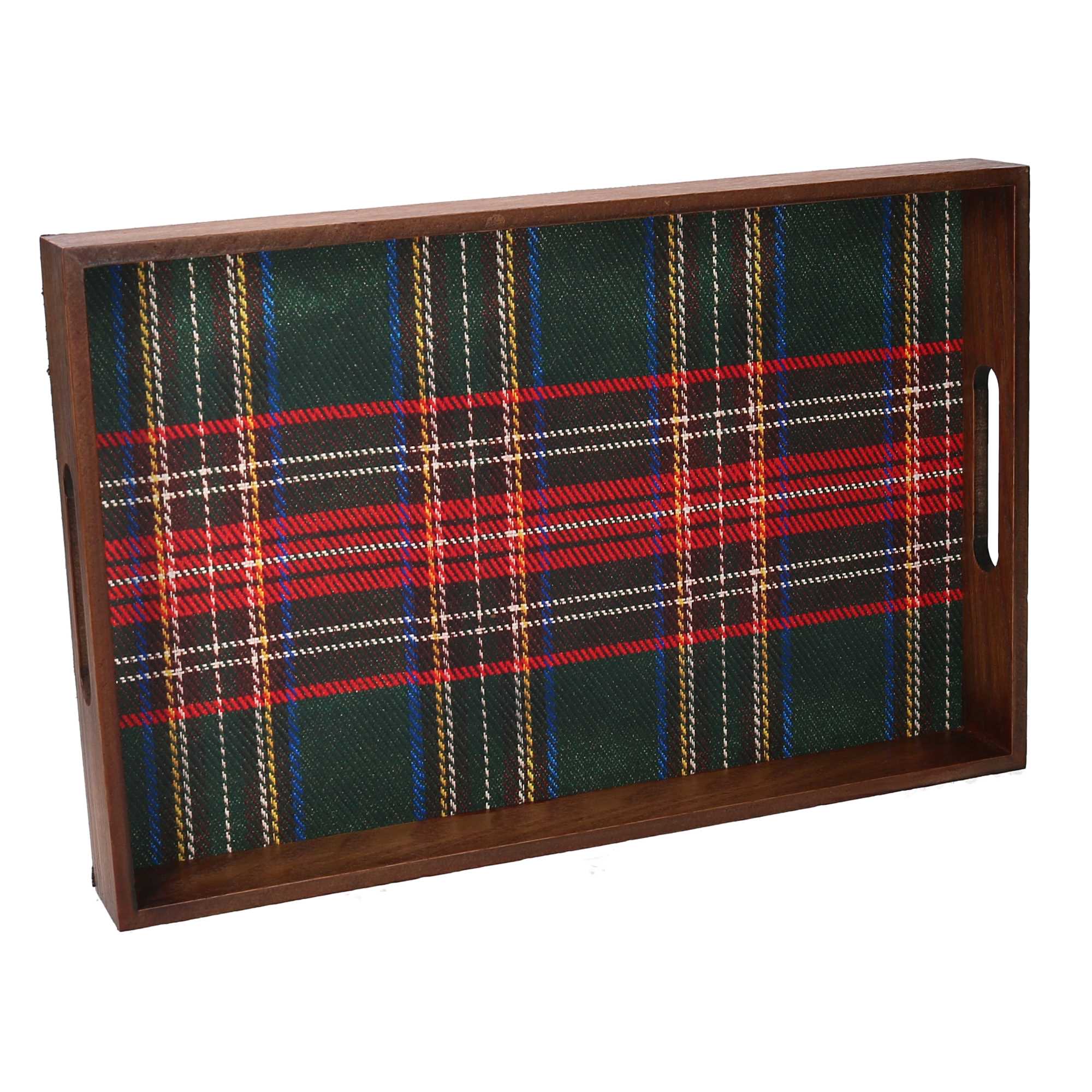 Vassoio legno 1-3 scozzese rettangolarecm45x30h4,5 - immagine 3