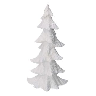 Albero resina bianco cm18,5x14h36