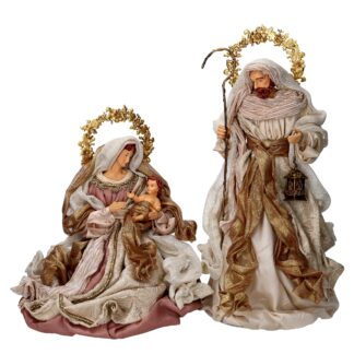 Nativita' tessuto oro rosa cmh35,5