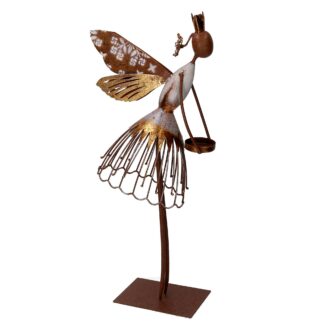 Fatina metallo oro cm21,6x10,16h50,2