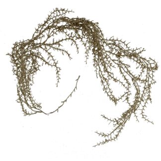 Festone plastica oro cm121