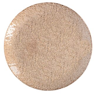 Svuotatasche vetro oro tondo cm ø15