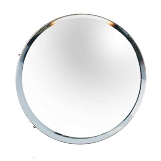 Centrotavola specchio argento cm ø20,5h2