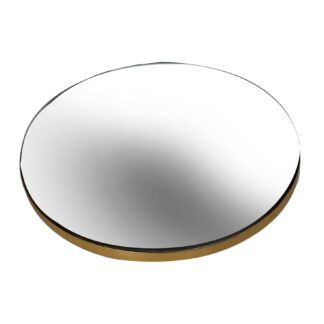 Centrotavola specchio oro cm ø30,5h2