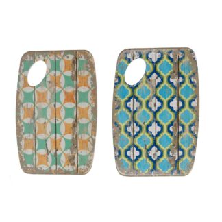 Sottopentola ceramica rettangolare 2 assortiti cm18x24x0,7