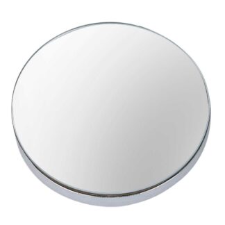 Centrotavola specchio argento cm ø15,5h2