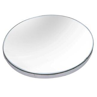 Centrotavola specchio argento cm ø30,5h2