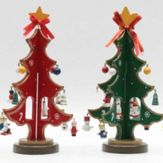 Albero legno colori assortiti cm ø15h23