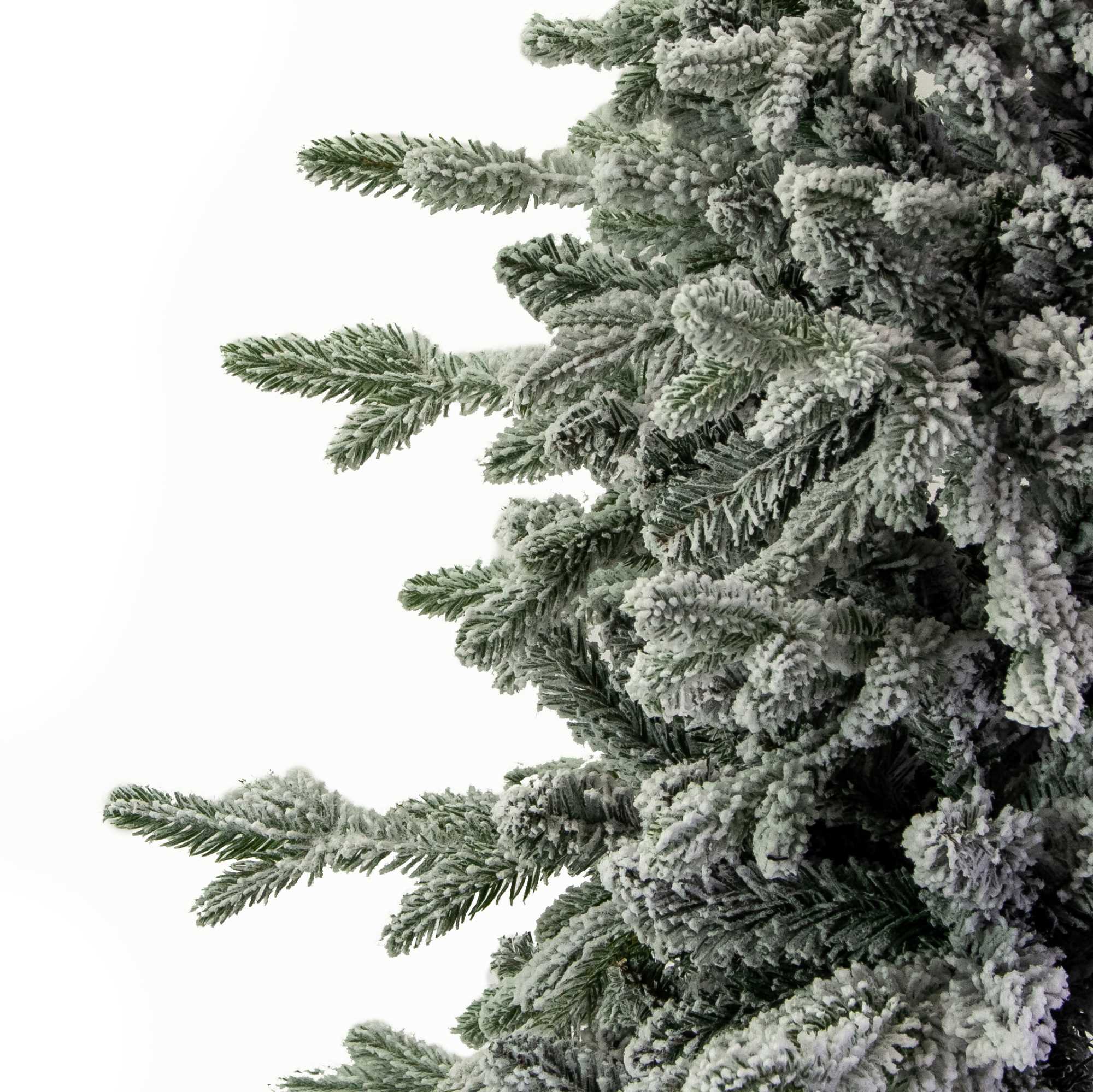 Albero Grinch slim innevato verde 1844 rami cm ø110h180 - immagine 2
