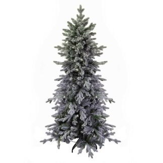 Albero Grinch slim innevato verde 1844 rami cm ø110h180