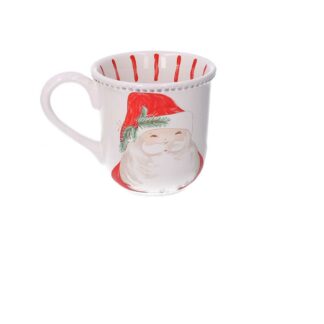 Tazza mug  babbo natale ceramica biancacm ø15h10,5