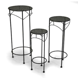 Colonnina metallo 1-3 Leila antracite tondo cm ø30h70