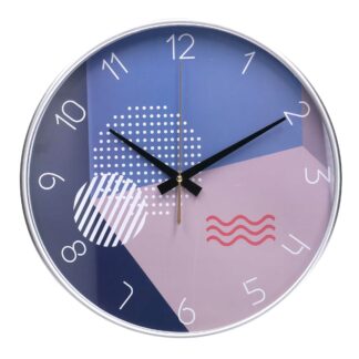 Orologio plastica astratto tondo cm ø35