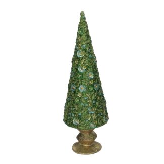 Albero resina verde cm ø10h33