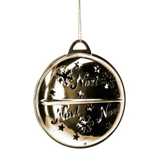 Sfera metallo oro cm9x2,7x10/19