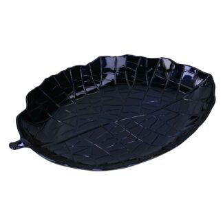 Svuotatasche plastica foglia blu cm39x4x27