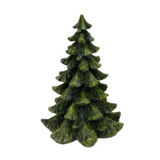 Albero resina verde cm13x12,5h21