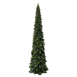 Albero resina verde cm15x15h48