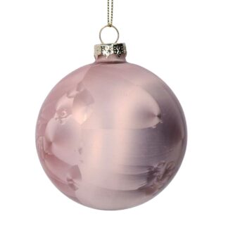 Sfera vetro viola opaco cm ø8h8