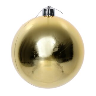 Sfera plastica oro cm ø25h25