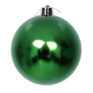 Sfera plastica verde cm ø25h25