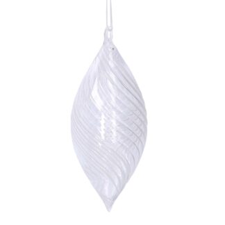 Sfera vetro goccia trasparente cm ø7h15,5