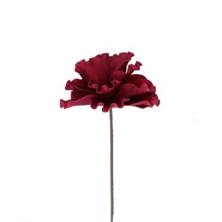 Fiore artificiale peonia rosso cmh73