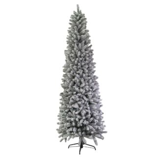 Albero Tiron innevato verde cmø71h210 con 843rami