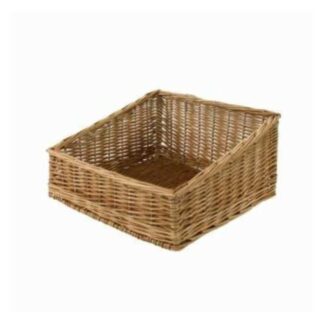 Cesta espositore vimini rettangolare cm45x55h12/21