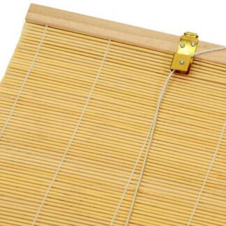 Tapparella midollino naturale asta legno cm120xh300x12