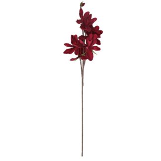 Fiore artificiale magnolia rosso cmh113