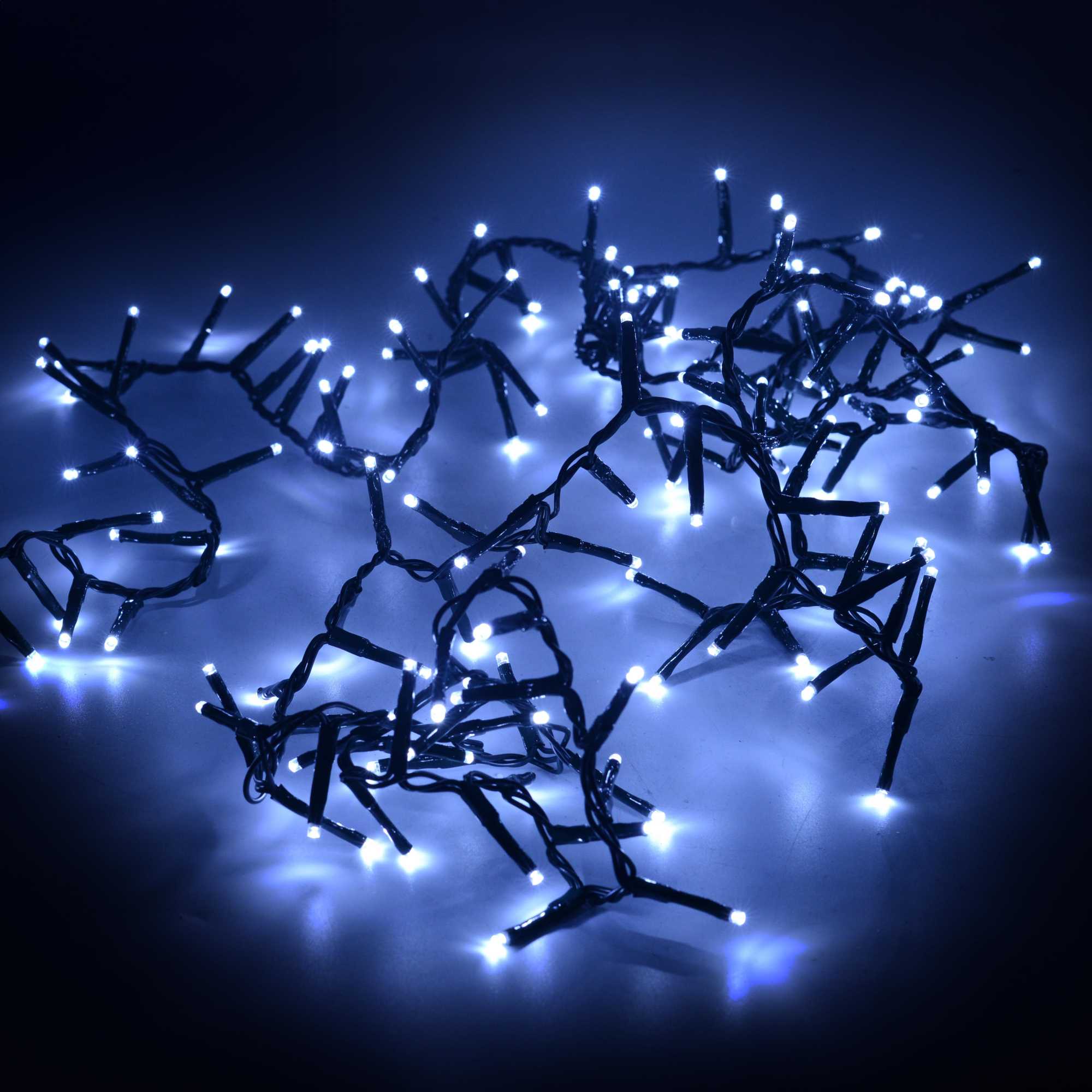 Luce filo 150 led bianco freddo controller cm300 al. fissa uso esterno - immagine 2