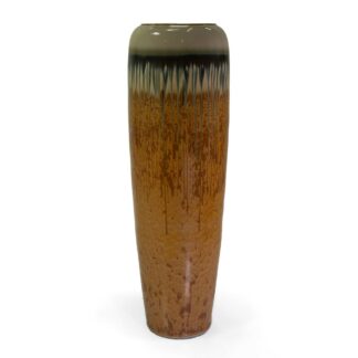 Vaso ceramica nero marrone cm h120