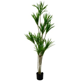 Pianta artificiale plastica dracena marginata cm h170
