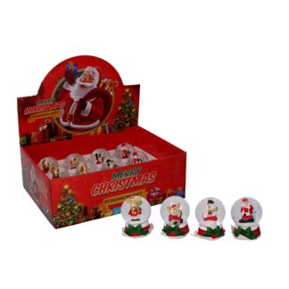 Palla di vetro 4 assortiti cm ø4,5h6