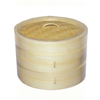 Cuocivapore bambù 3 pezzi cmø25h16